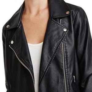 Faux leather jacket